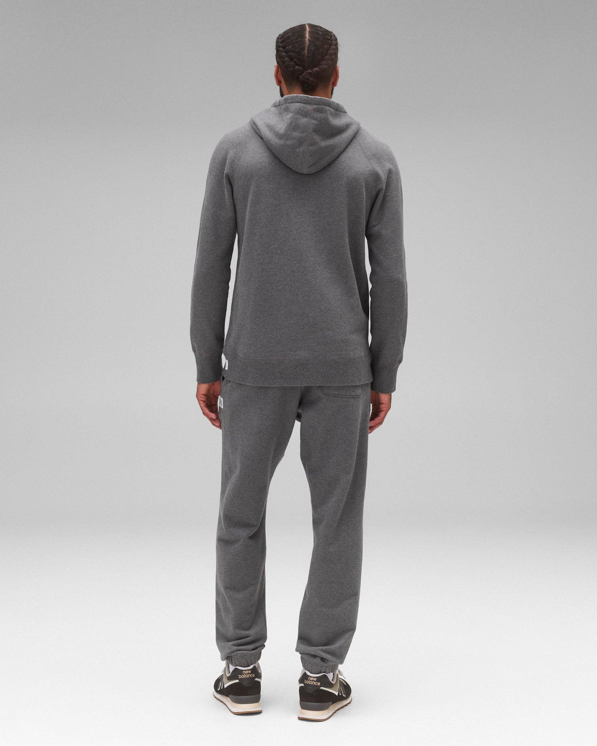 Midweight Terry Slim Hoodie Male Product Image