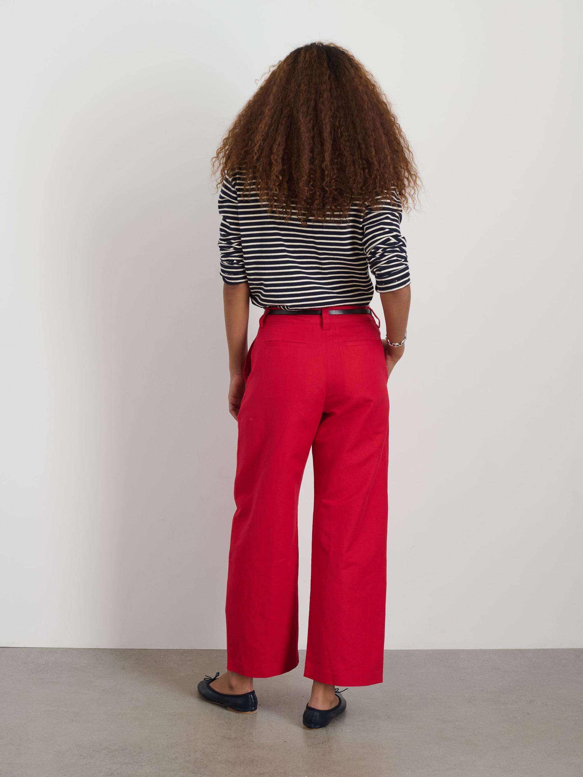 Soho Pant In Cotton Linen Product Image