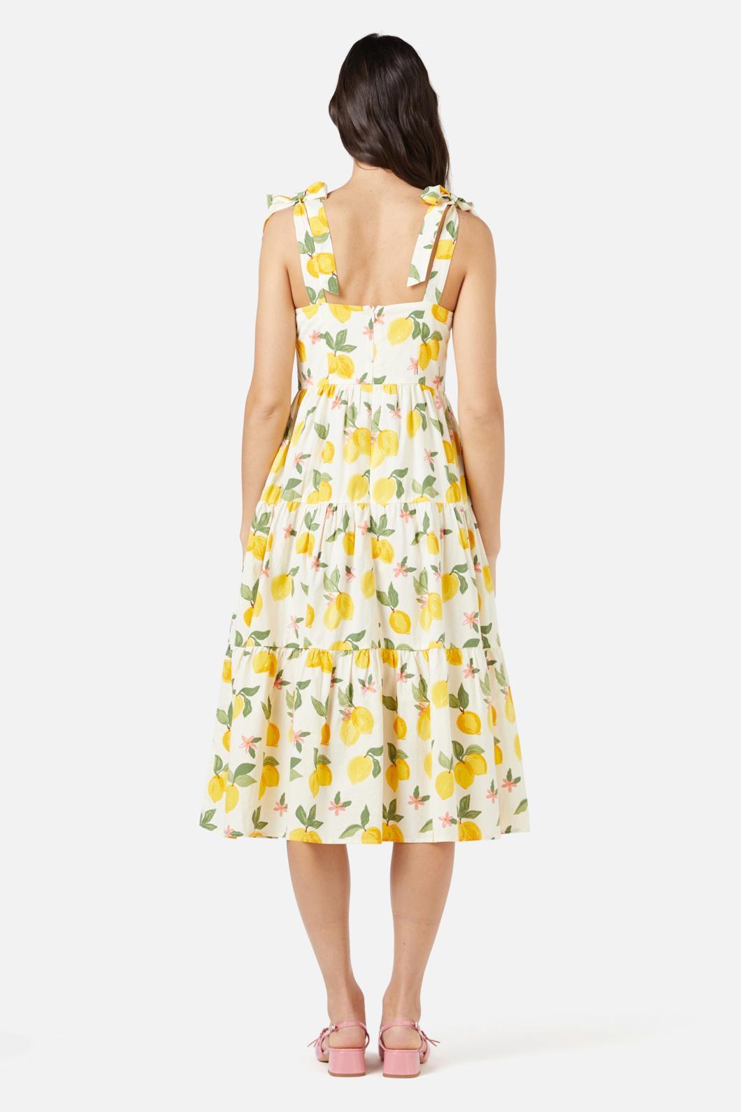 Lemon Midi Dress Product Image