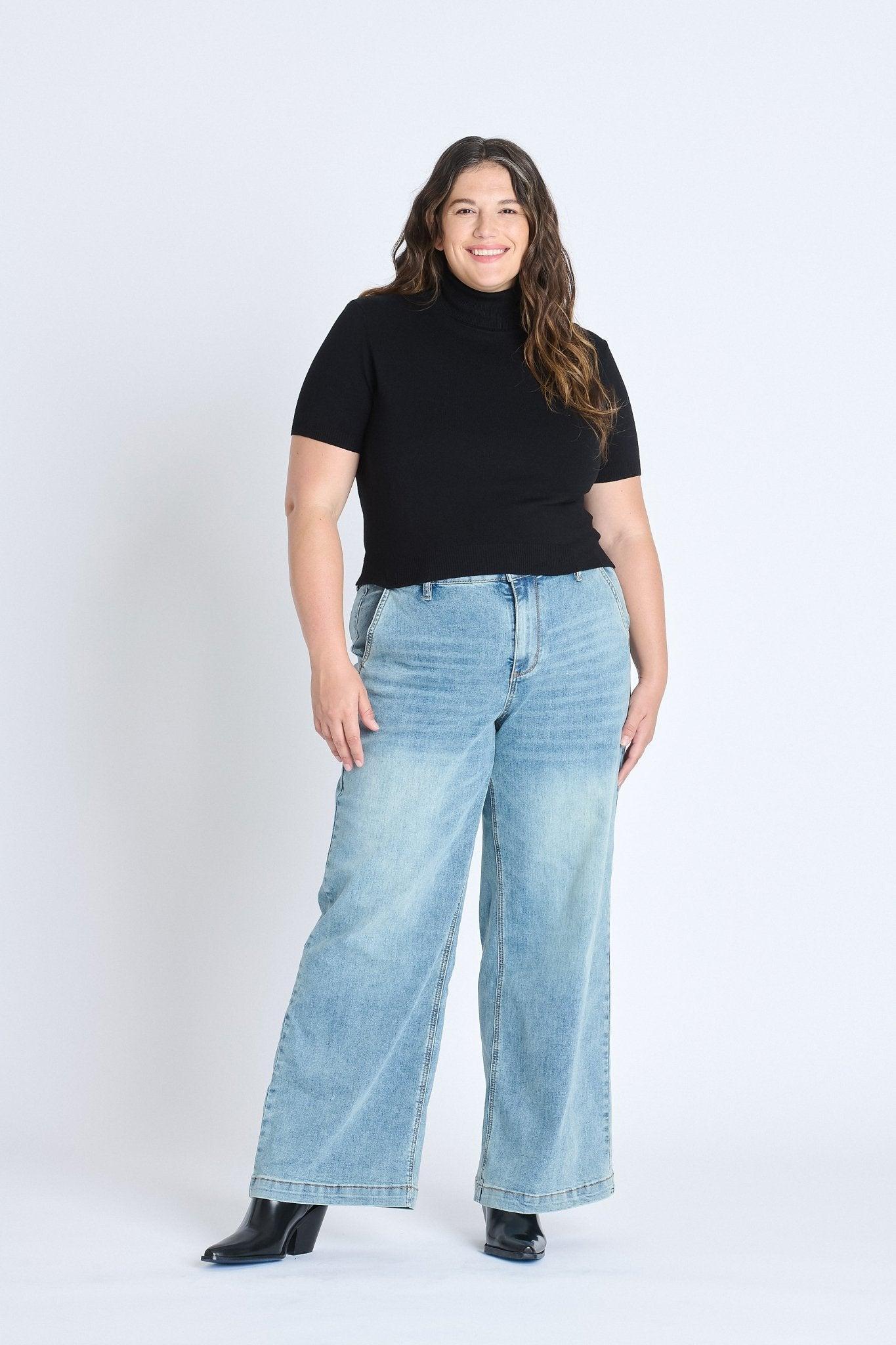 Westport Gemma Wide Leg Trouser - Plus Product Image