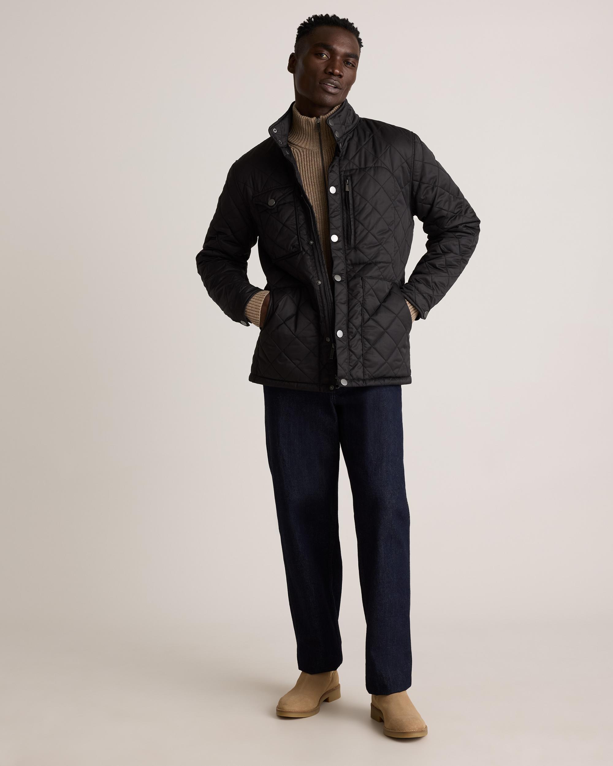 Quince | Men's Featherless Quilted Utility Jacket Nylon Product Image