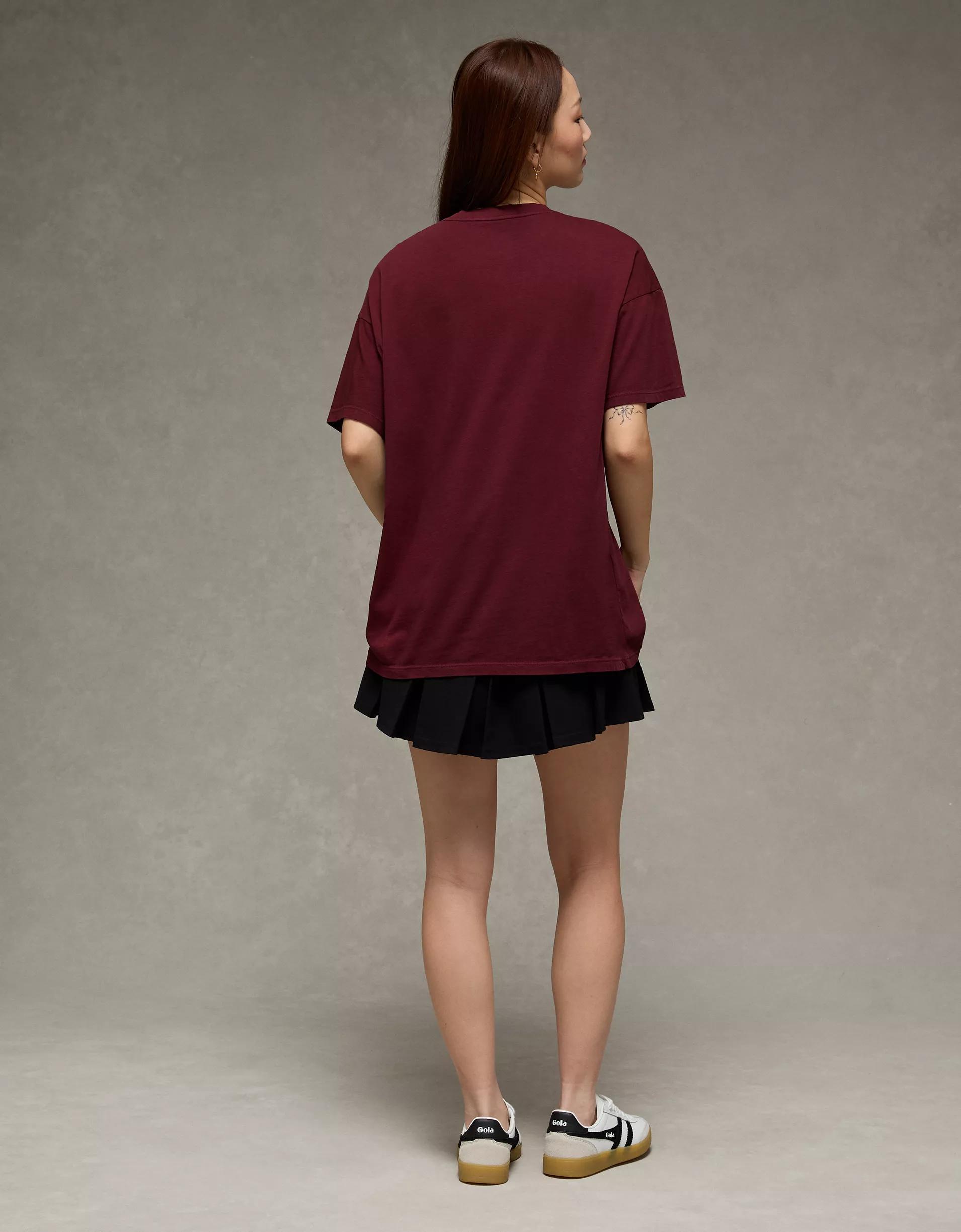 AE Oversized Halloween Graphic T-Shirt Product Image