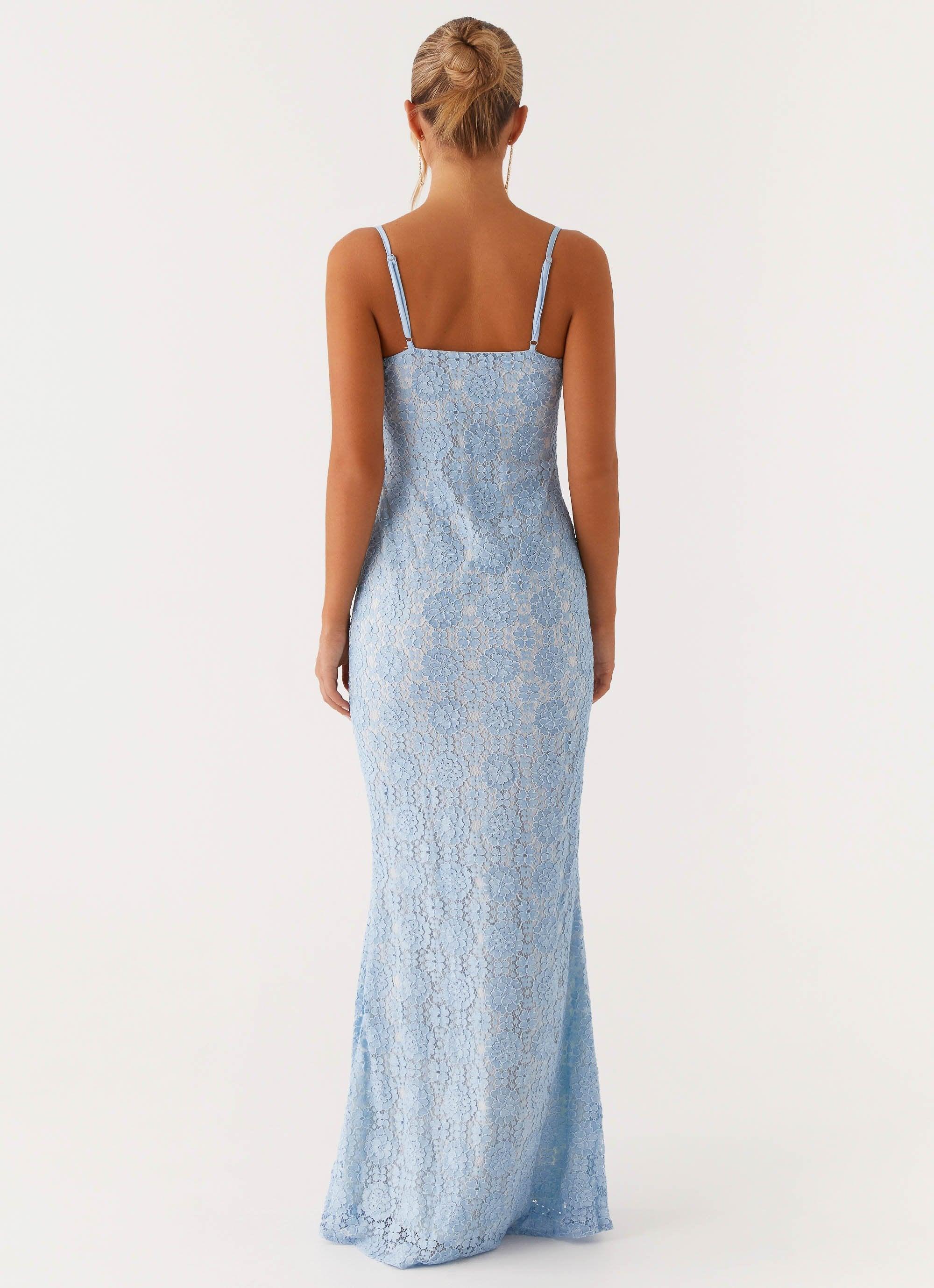 Sonia Maxi Dress - Blue Product Image