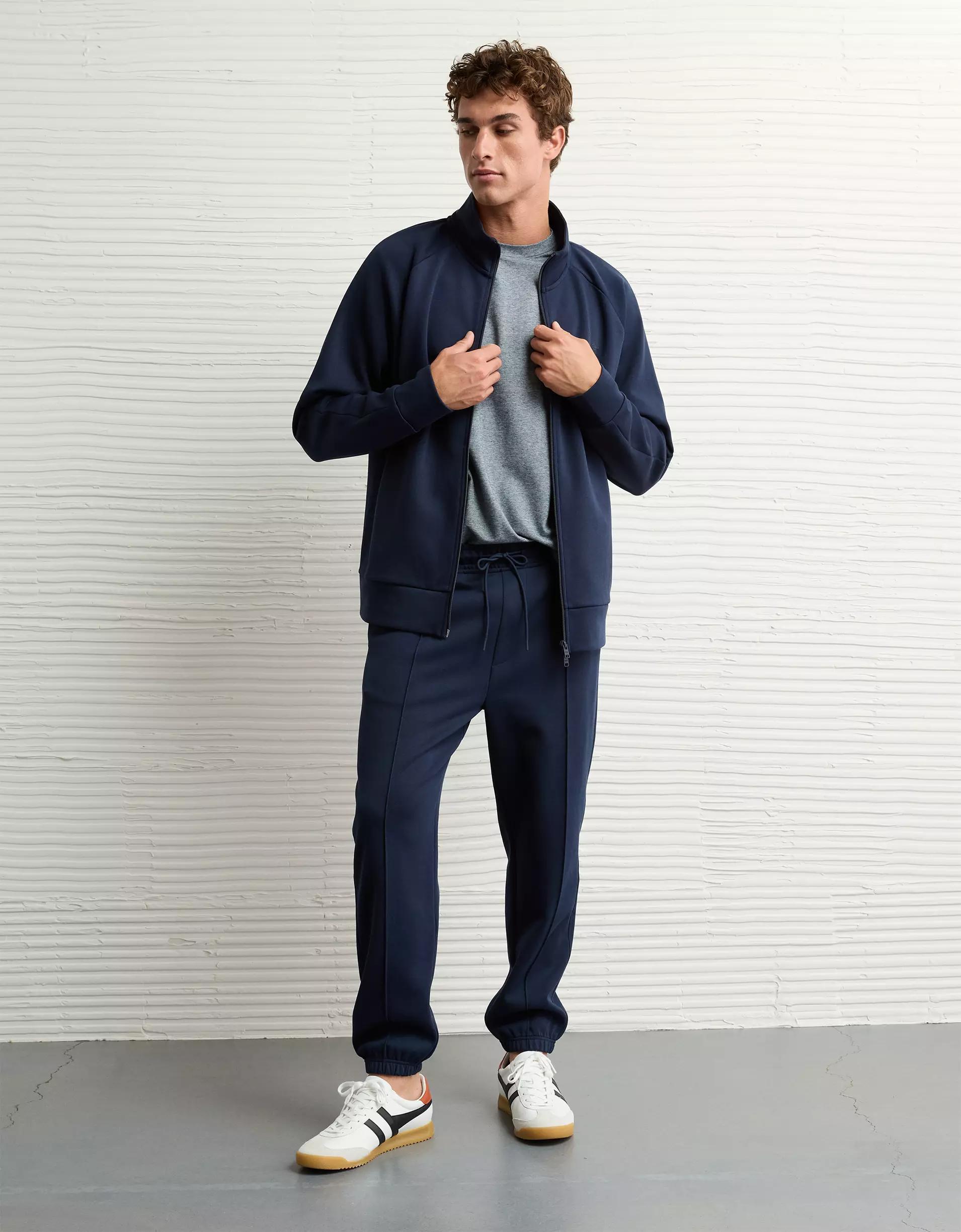 AE 24/7 Knit Pleated Pull-On Pant Product Image
