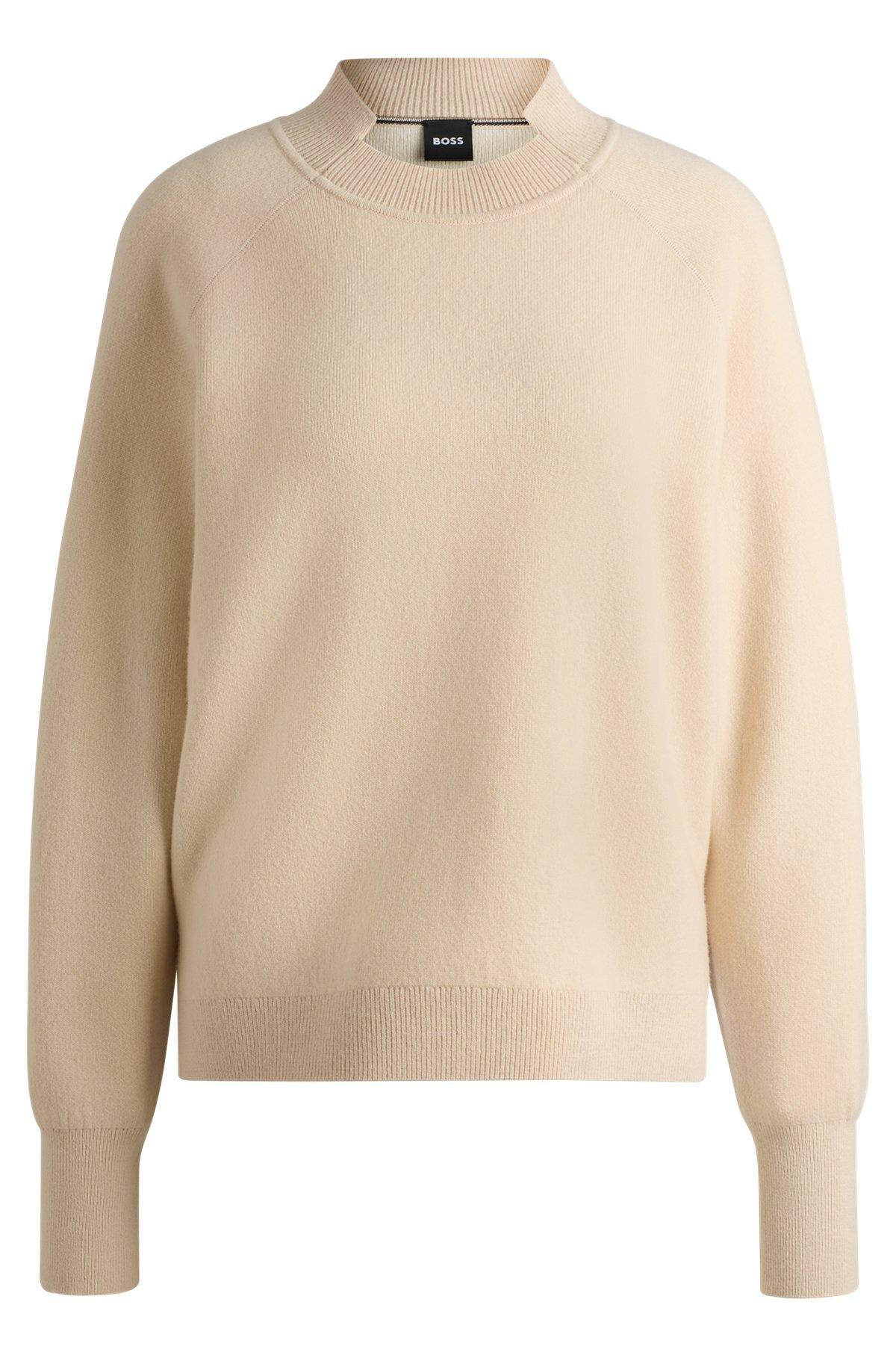 Knitted sweater in wool and cashmere Product Image
