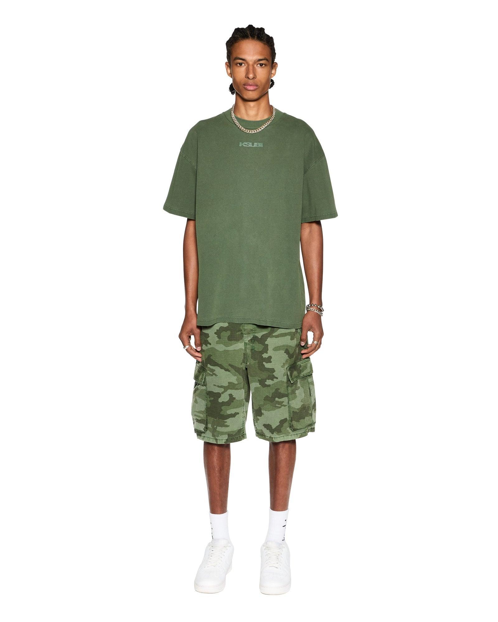 FUGITIVE CARGO SHORT HASH CAMO Male Product Image