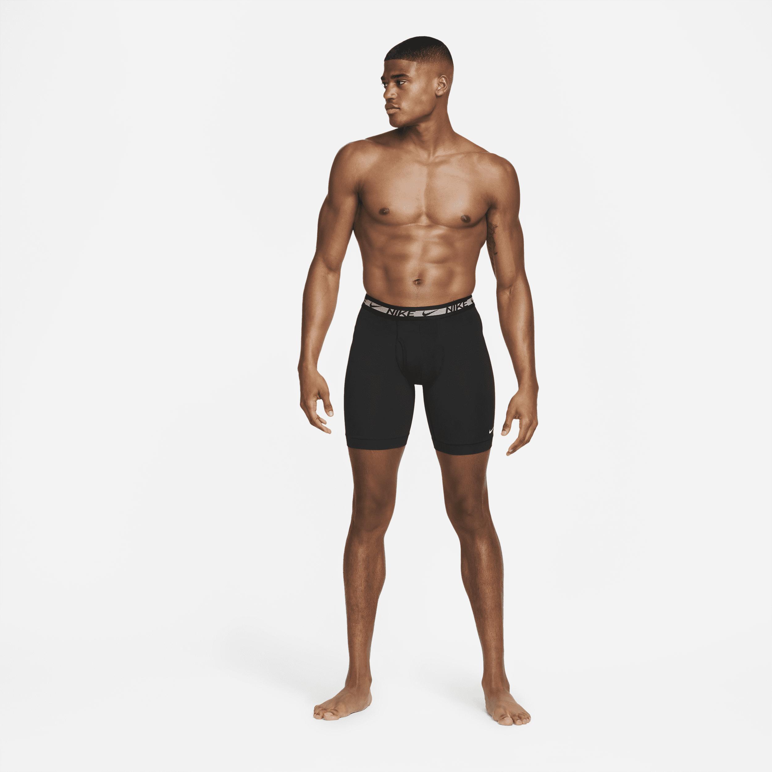 Nike Dri-FIT Ultra Stretch Micro Mens Long Boxer Brief (3-Pack) Product Image