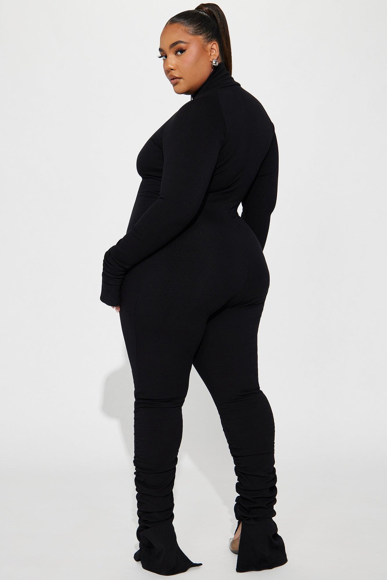 Justine Snatched Jumpsuit - Black Product Image