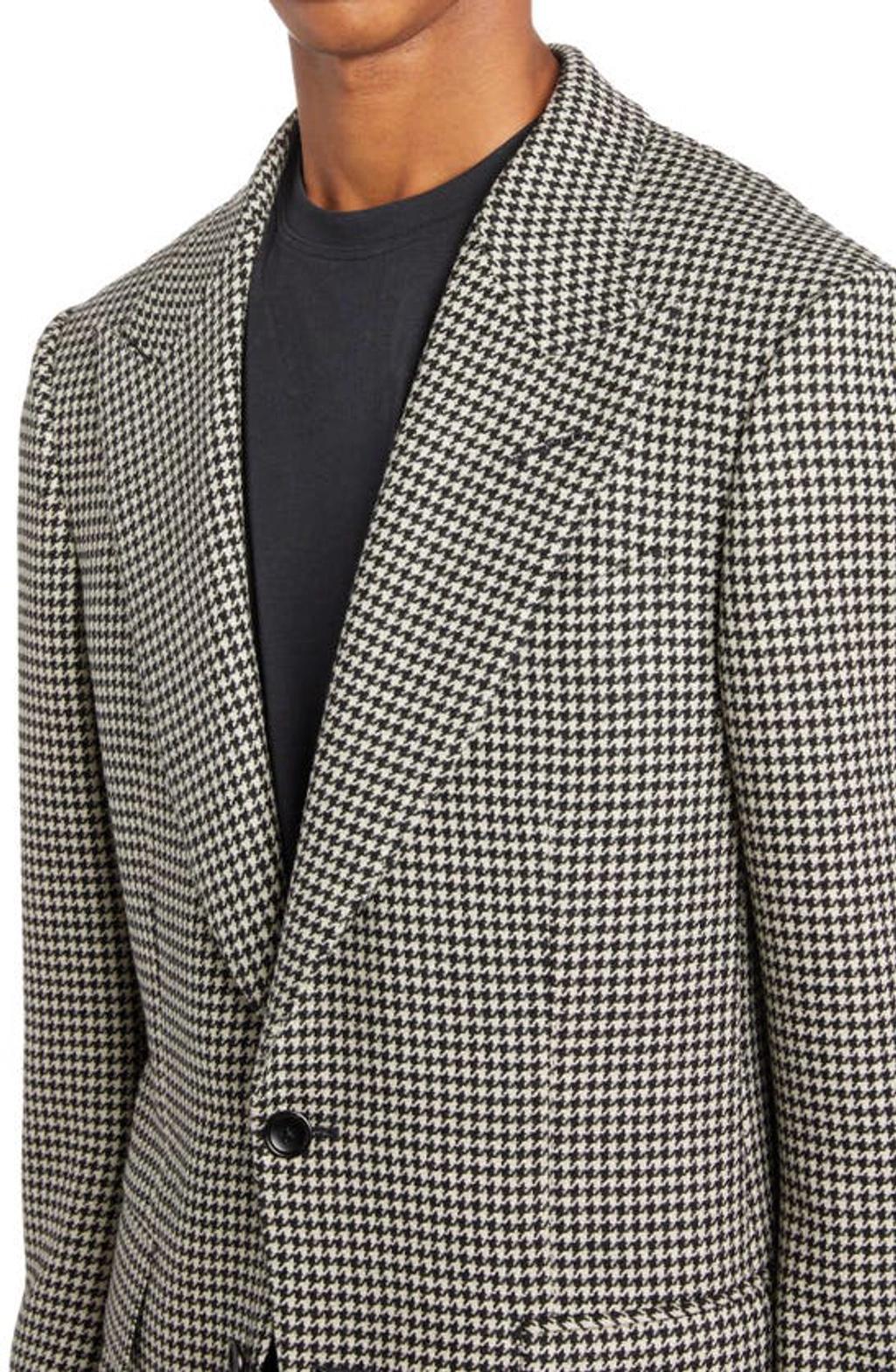 TOM FORD Houndstooth Wool And Cashmere-blend Blazer In Unknown Product Image