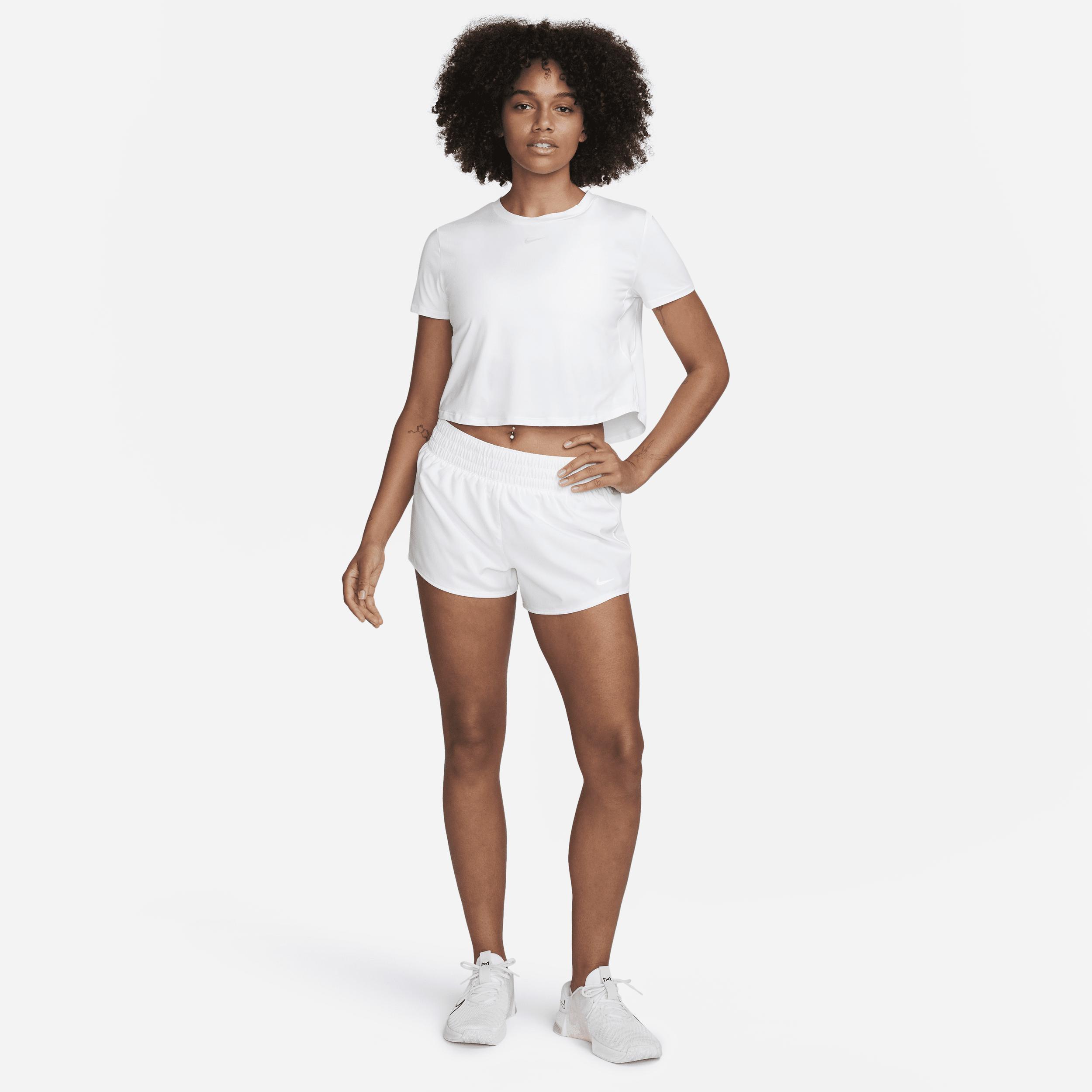 Nike One Classic Women's Dri-FIT Short-Sleeve Cropped Top Product Image