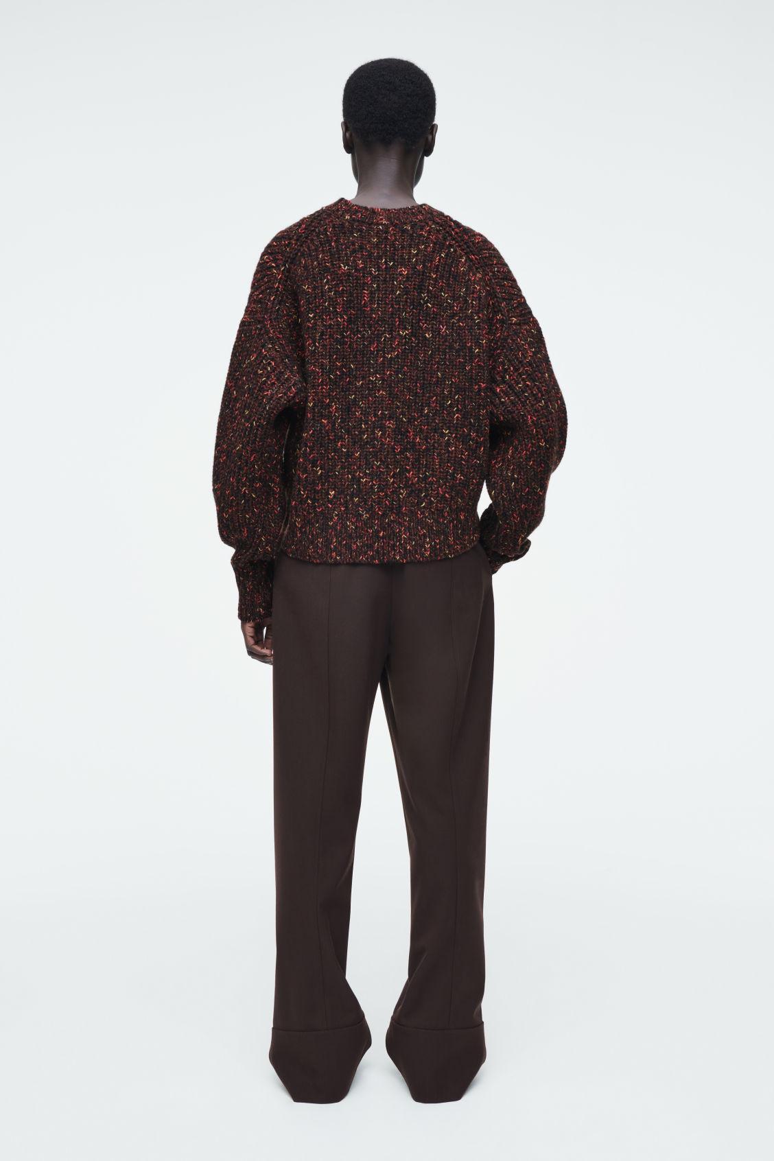 FLECKED MERINO WOOL SWEATER Product Image