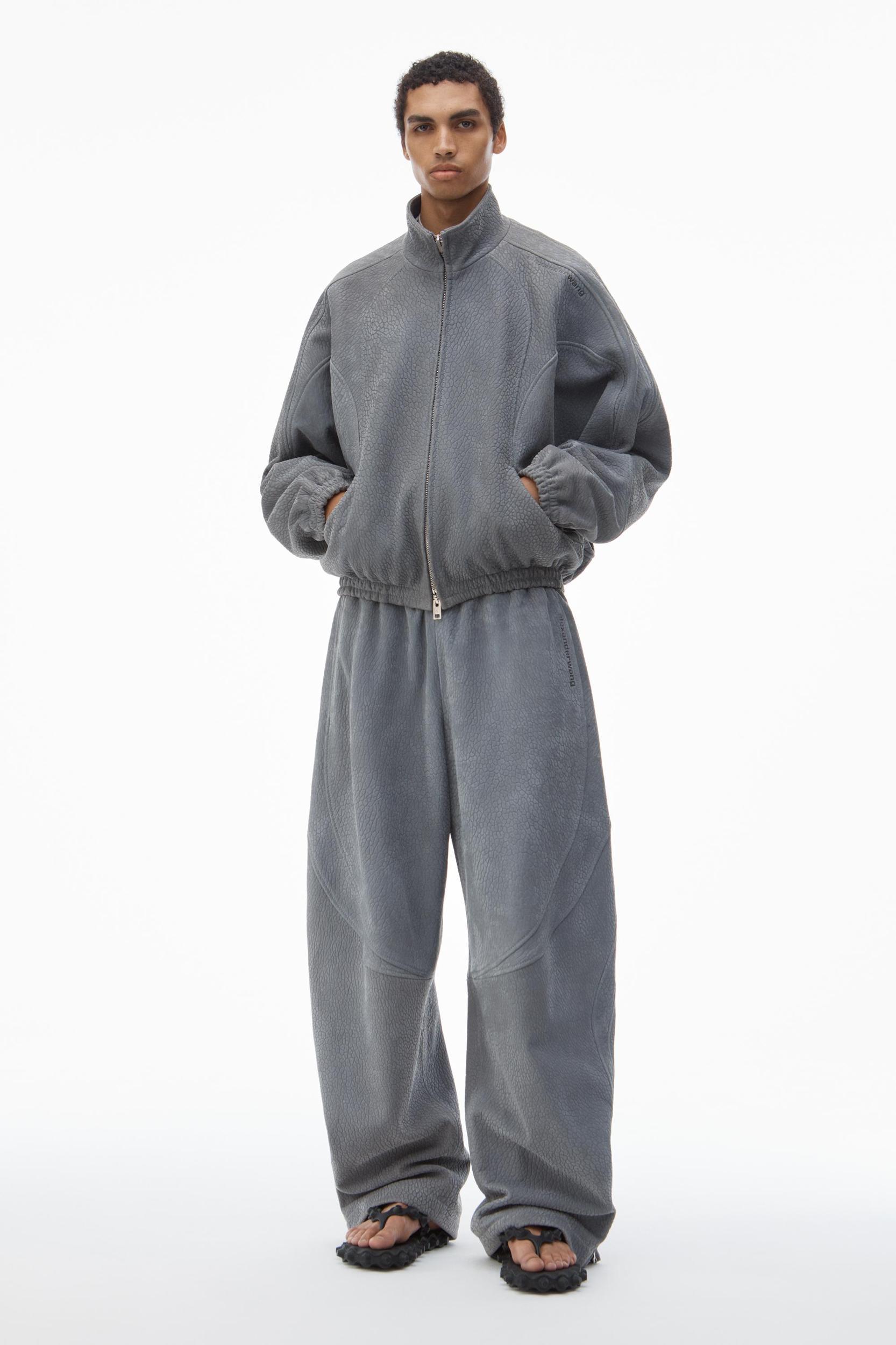 Track Jacket In Primal Lambskin Leather Product Image