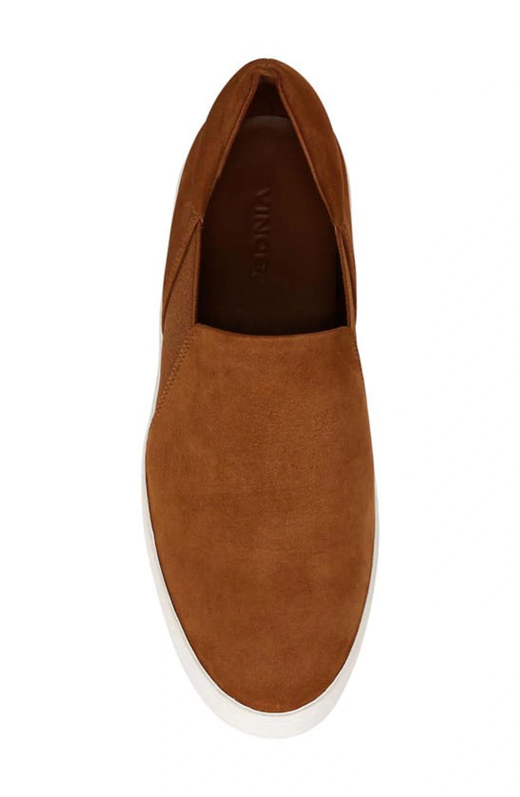 Warren Suede Slip-on Sneakers In Brown Product Image