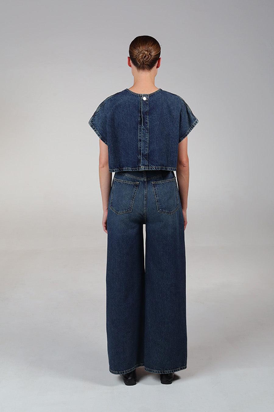 Aire Open Back Tee - Terranea Product Image