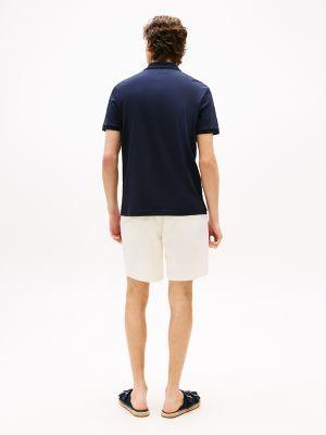 Regular Fit Interlock Zip Polo Product Image