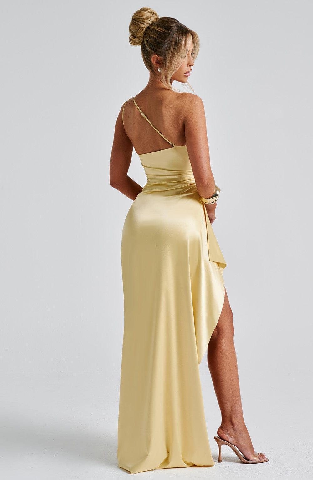 Ariel Maxi Dress - Lemon Product Image