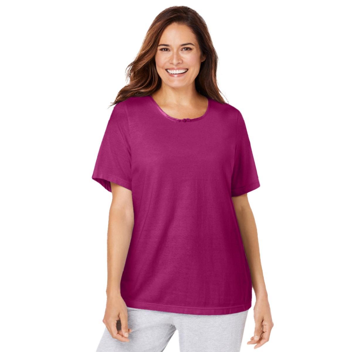 Dreams & Co. Womens Sleep Tee Product Image