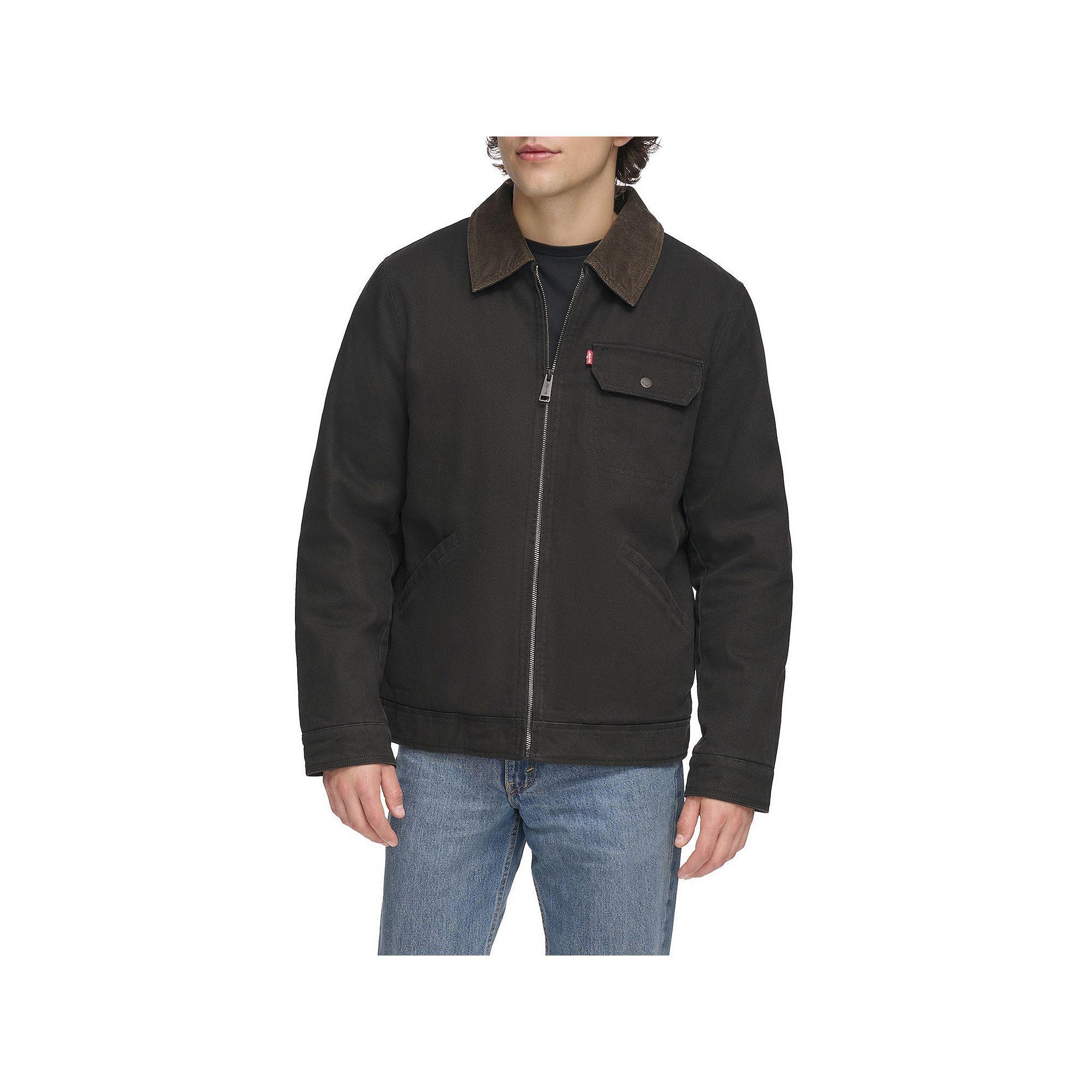 Men's Levi's® Trucker Jacket, Size: Large, Black Product Image