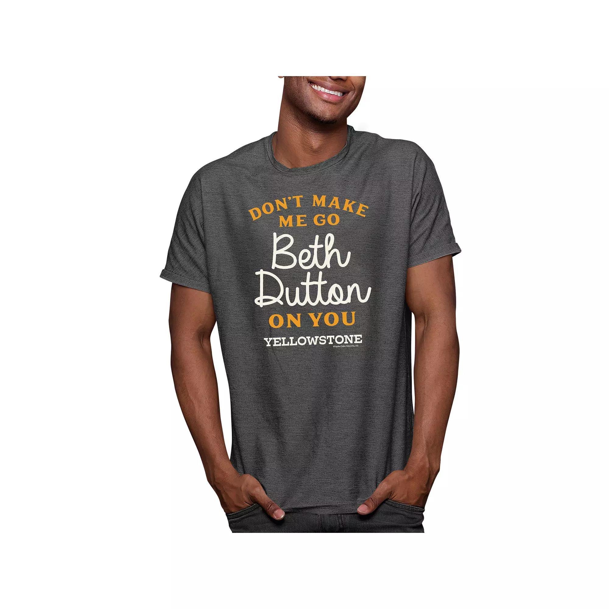 Big & Tall Yellowstone Beth Dutton Tee, Men's,  Product Image