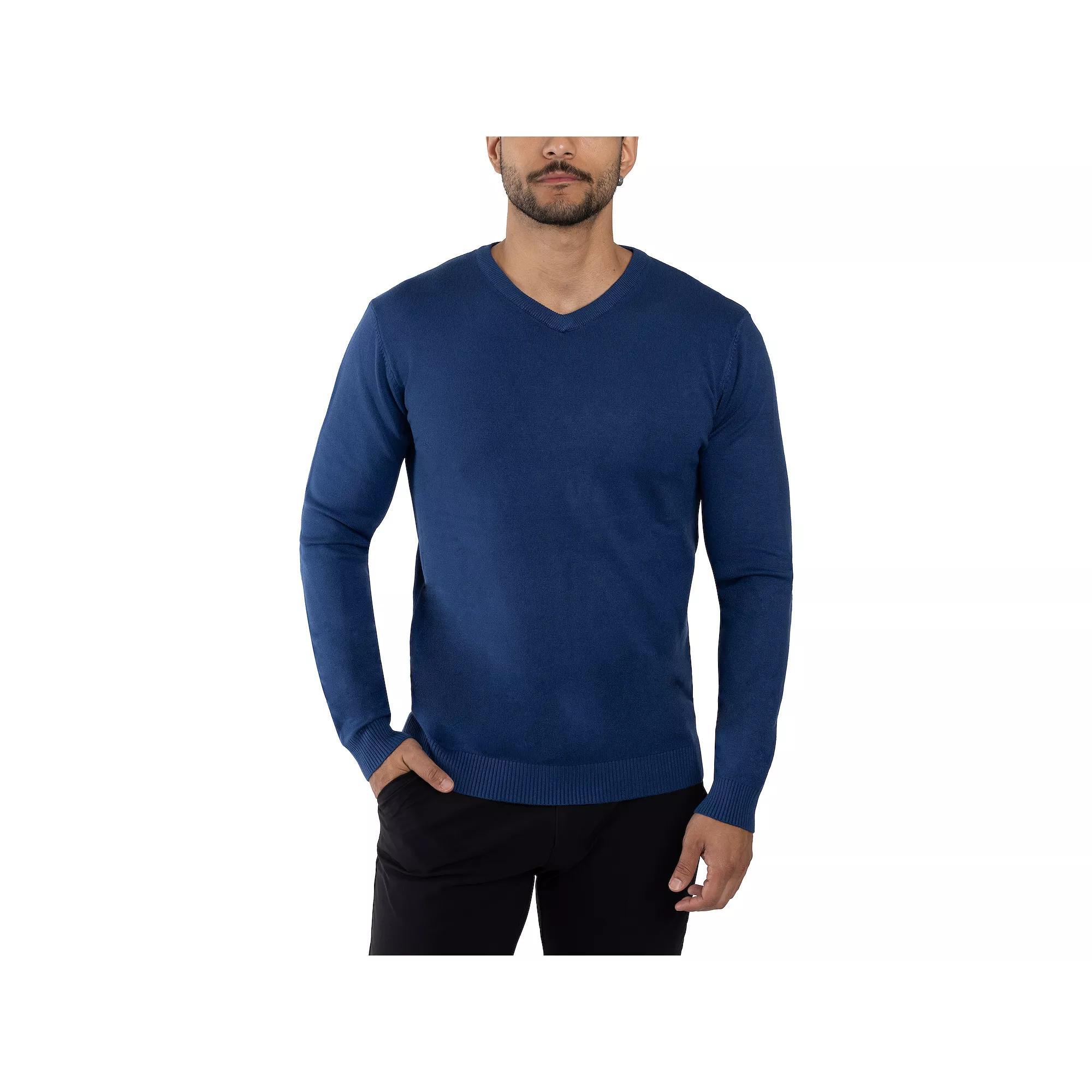 Men's Xray Fitted V-Neck Sweater,  Product Image