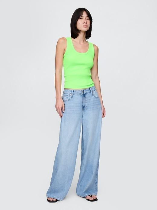 Organic Cotton VintageSoft Crop T-Shirt Product Image