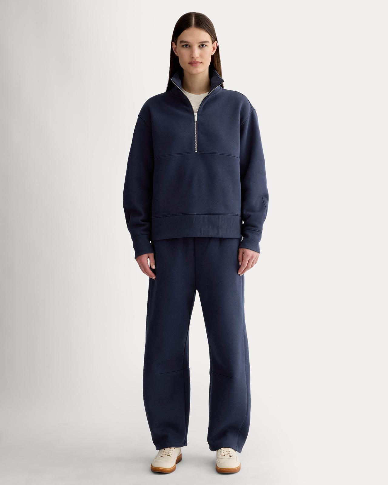 Womens Laid-Back Half-Zip Sweatshirt by Everlane Product Image