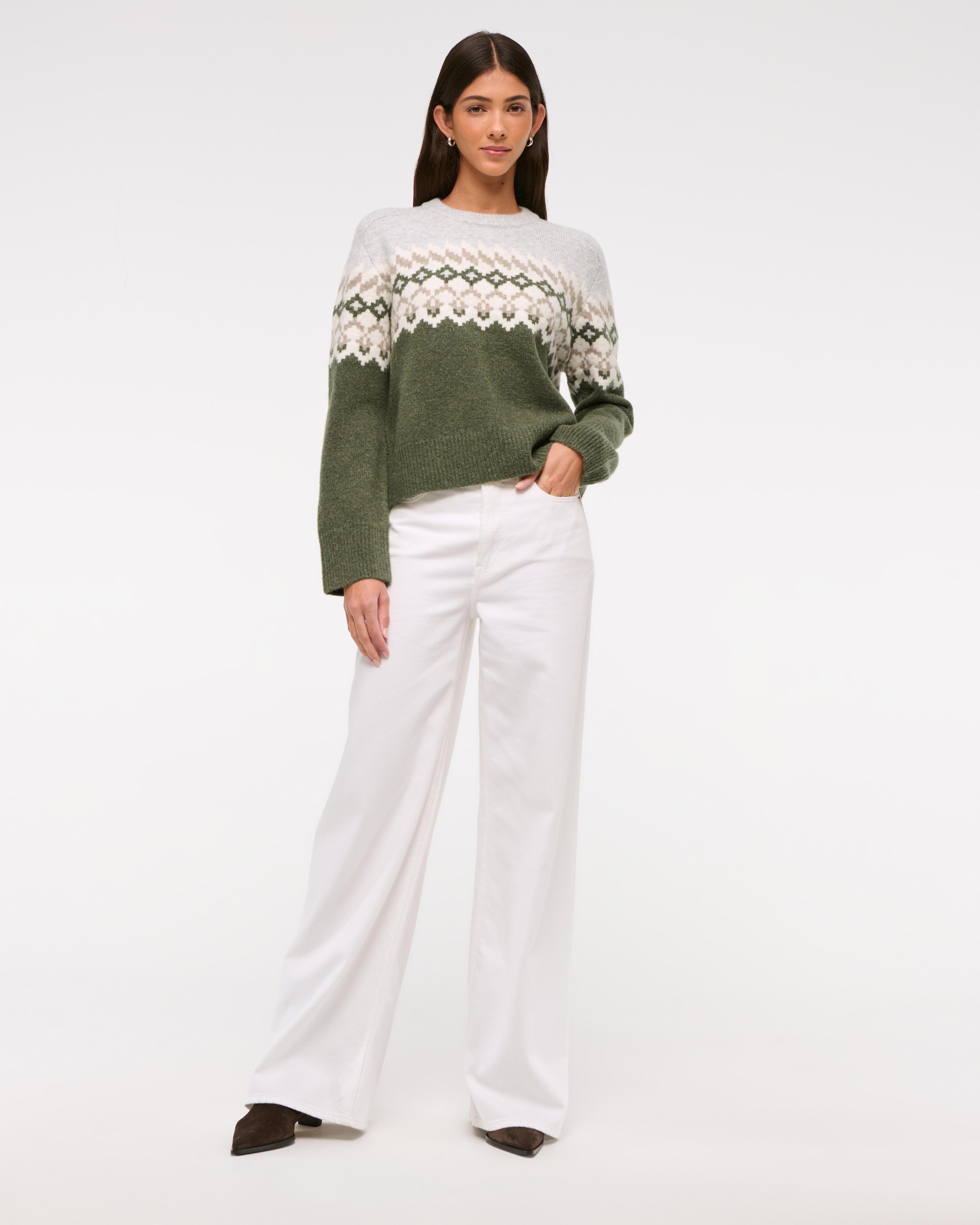 The A&F Madeline NYC Crew Sweater Product Image