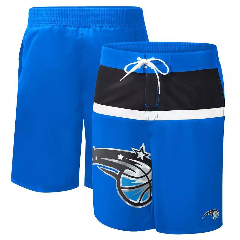 Men's G-III Sports by Carl Banks Blue Orlando Magic Sea Wind Swim Trunks, Size: Large, Mag Blue Product Image