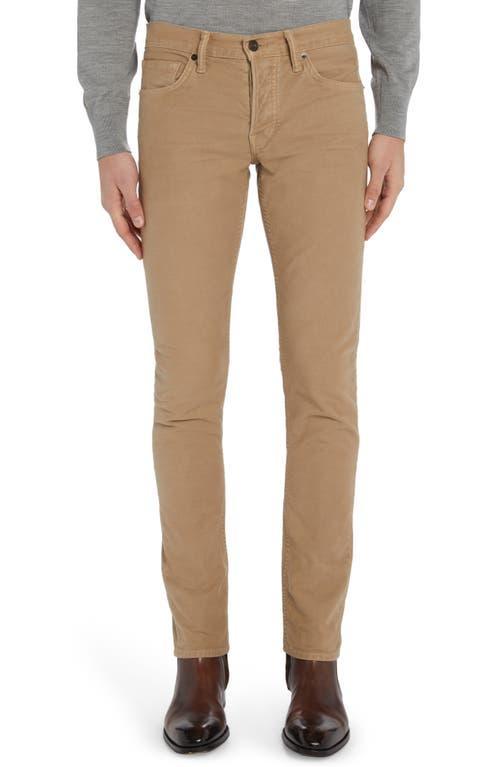 Mens Moleskin Slim-Fit Jeans Product Image