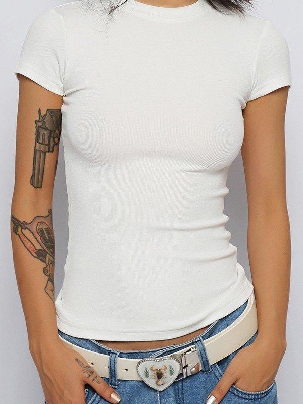 Basic Short Sleeve Tee Product Image