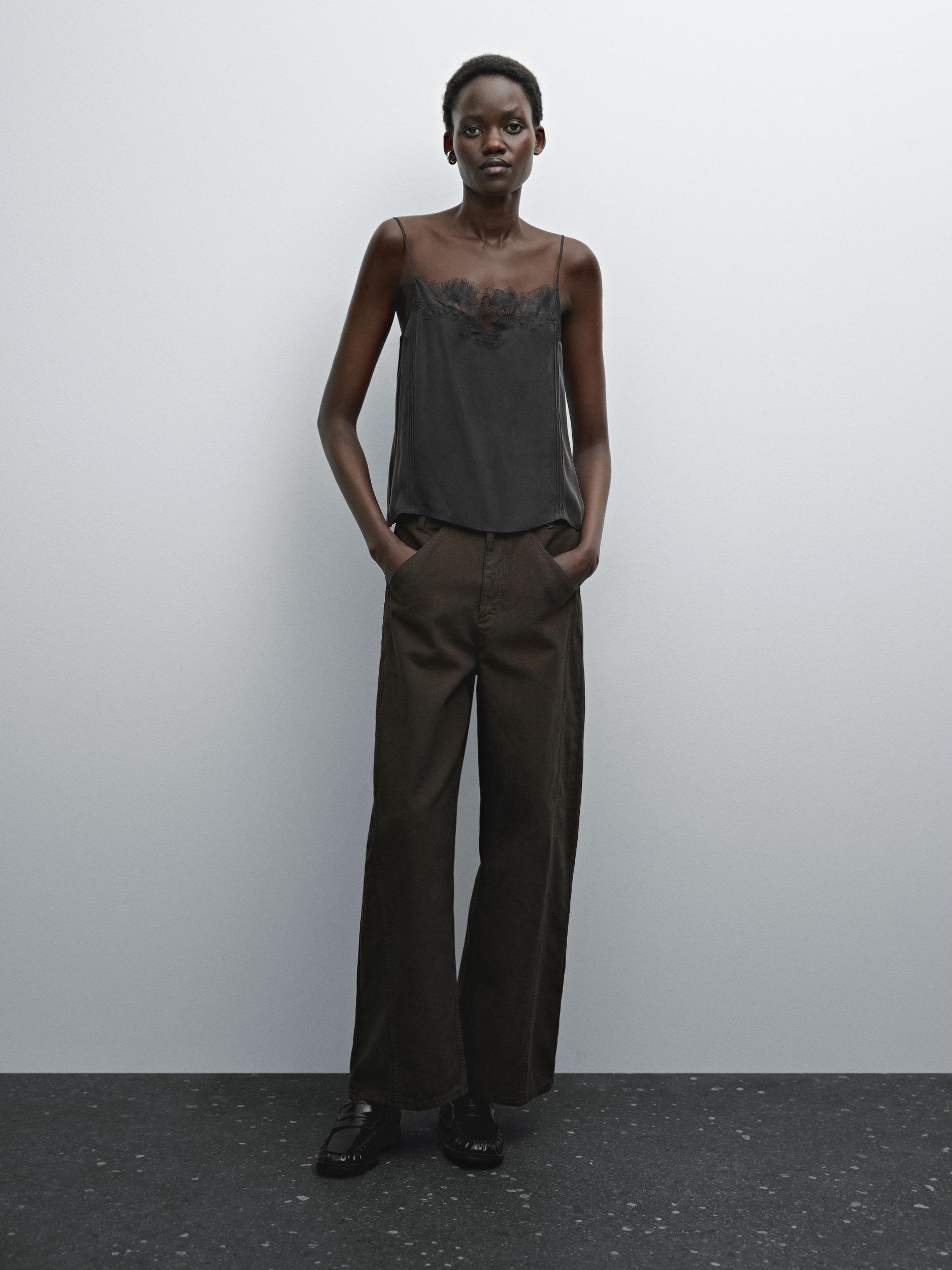 Lingerie straps top Product Image