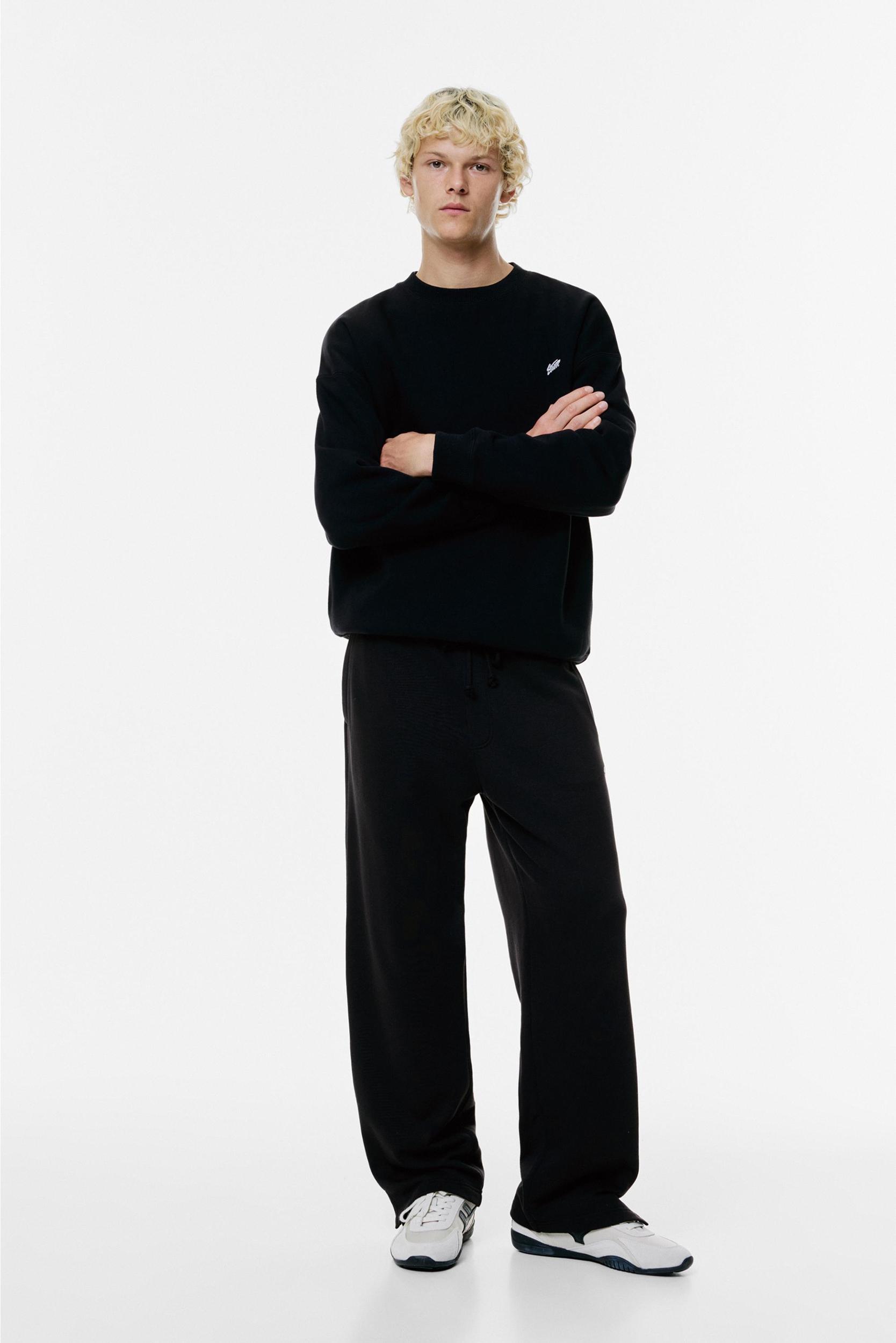 Jogger sweatpants with slits Product Image