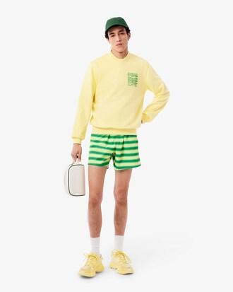 Men's Graphic Print Fleece Sweatshirt Product Image