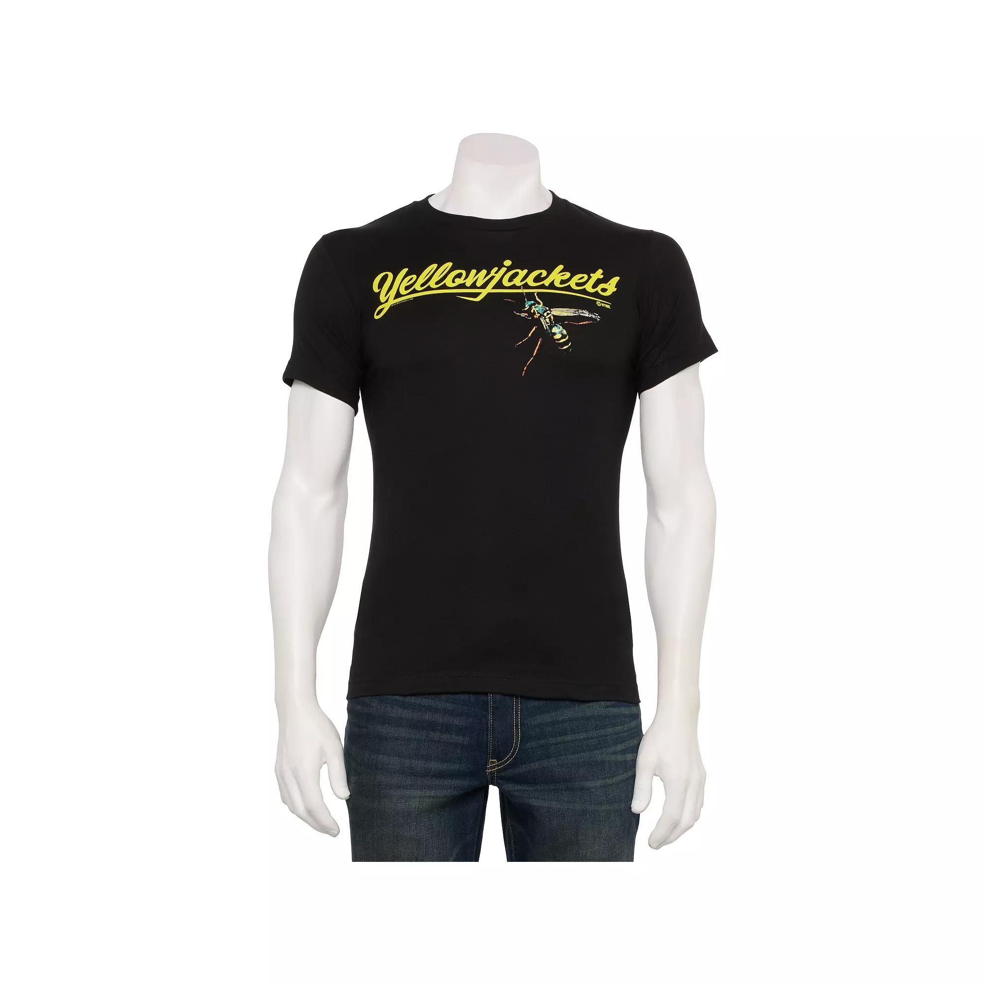 Men's Yellowjackets Graphic Tee, Size: Large, Black Product Image
