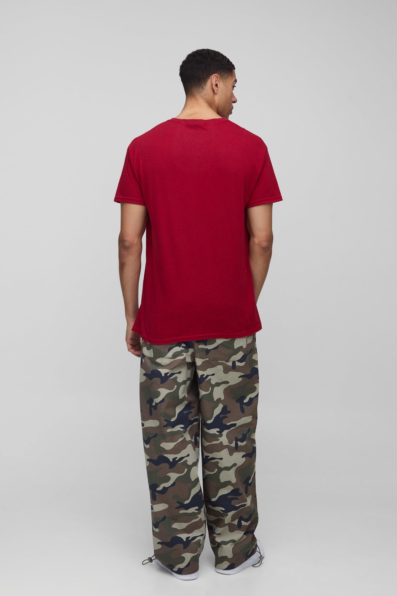 Regular Fit Scary Movie License Graphic T Shirt | boohooMAN USA Product Image