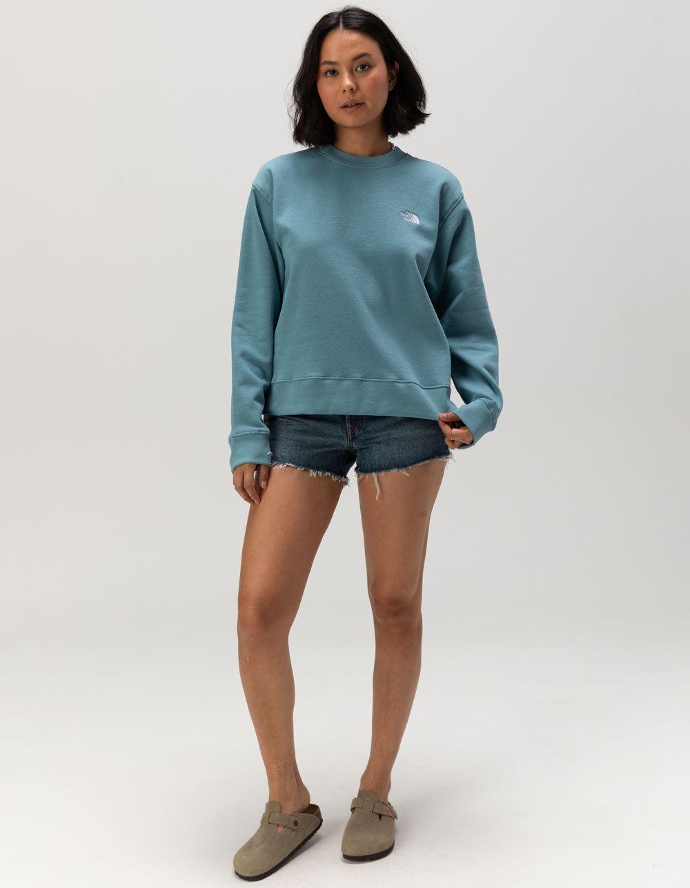 THE NORTH FACE Evolution Womens Crewneck Sweatshirt - CRIMSON Product Image