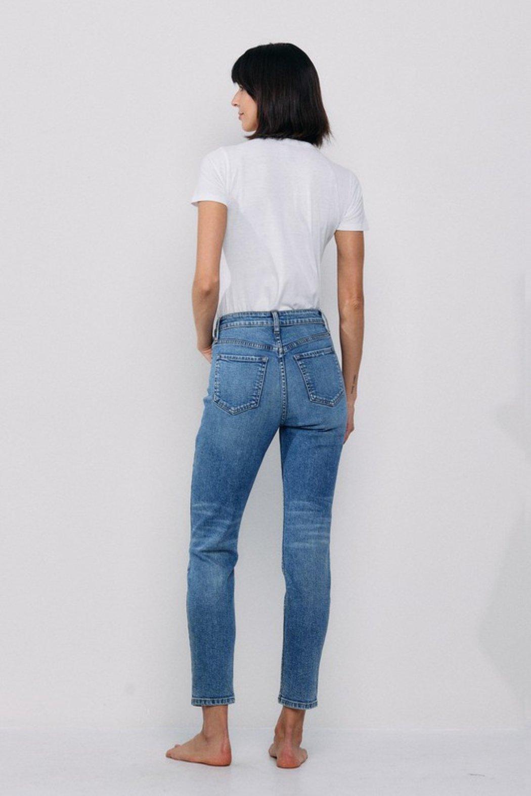 Slim Crossover Jeans Product Image