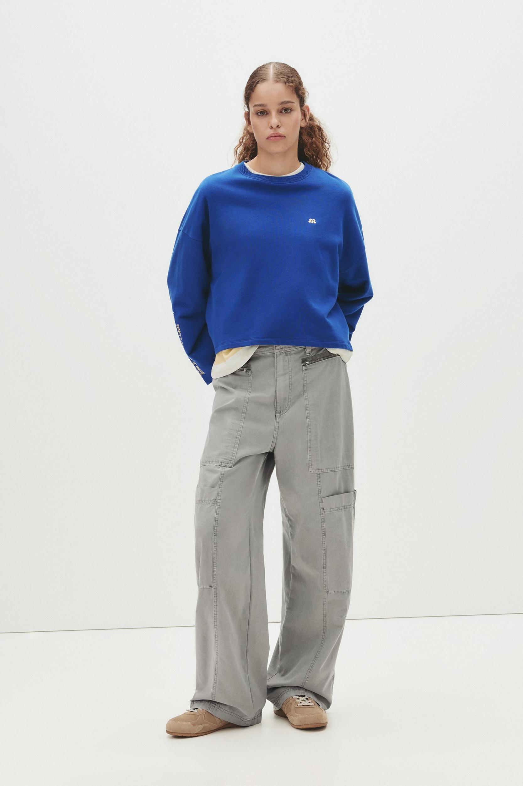 Balloon fit cargo pants Product Image