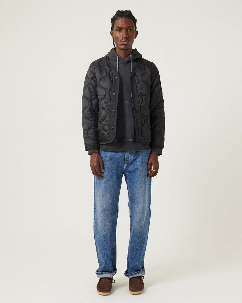 Quilted Liner Jacket - Black Product Image