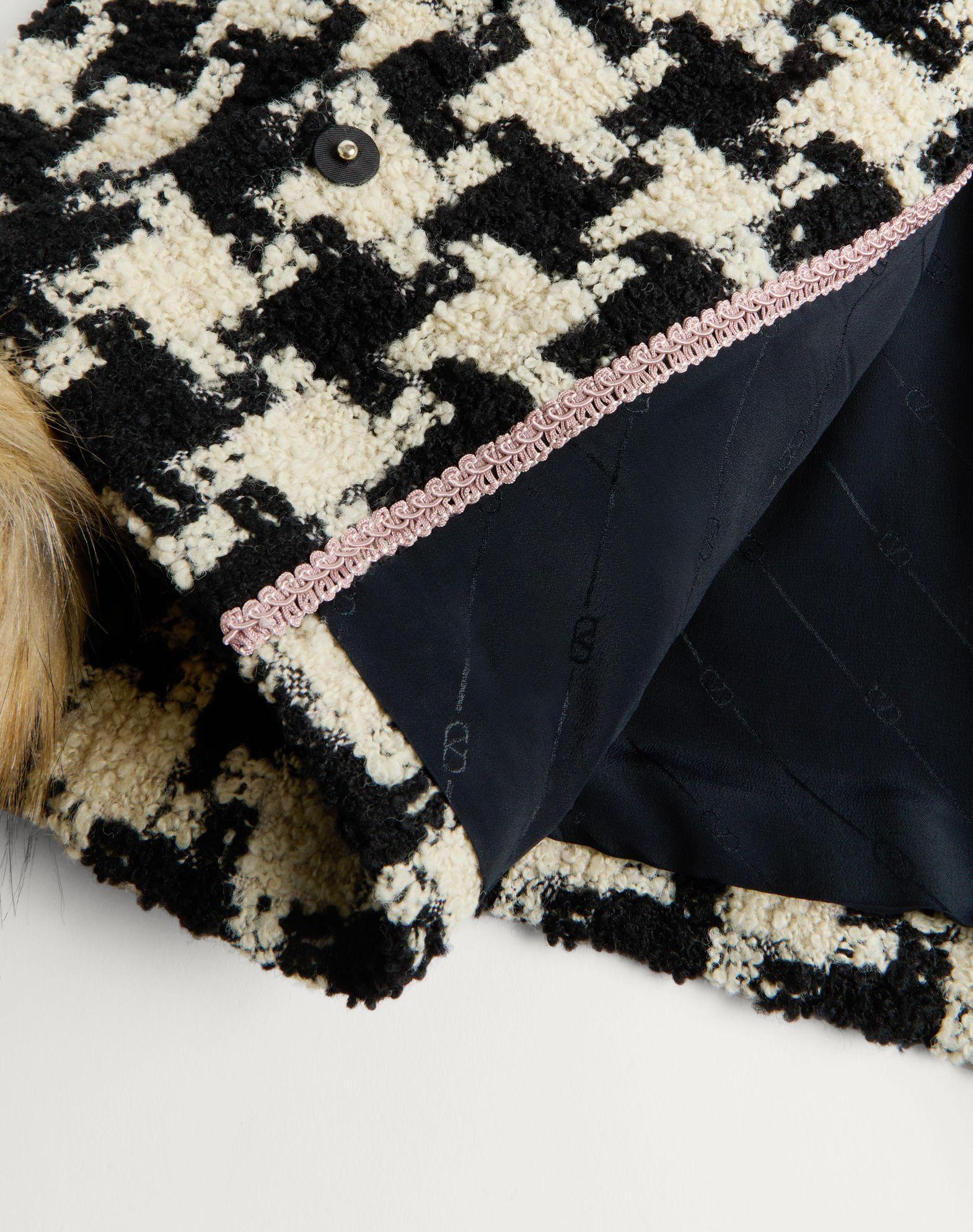 Macro Pied De Poule Tweed Jacket  Product Image