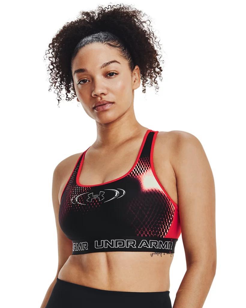 Women's Armour® Mid Padless Sports Bra Product Image