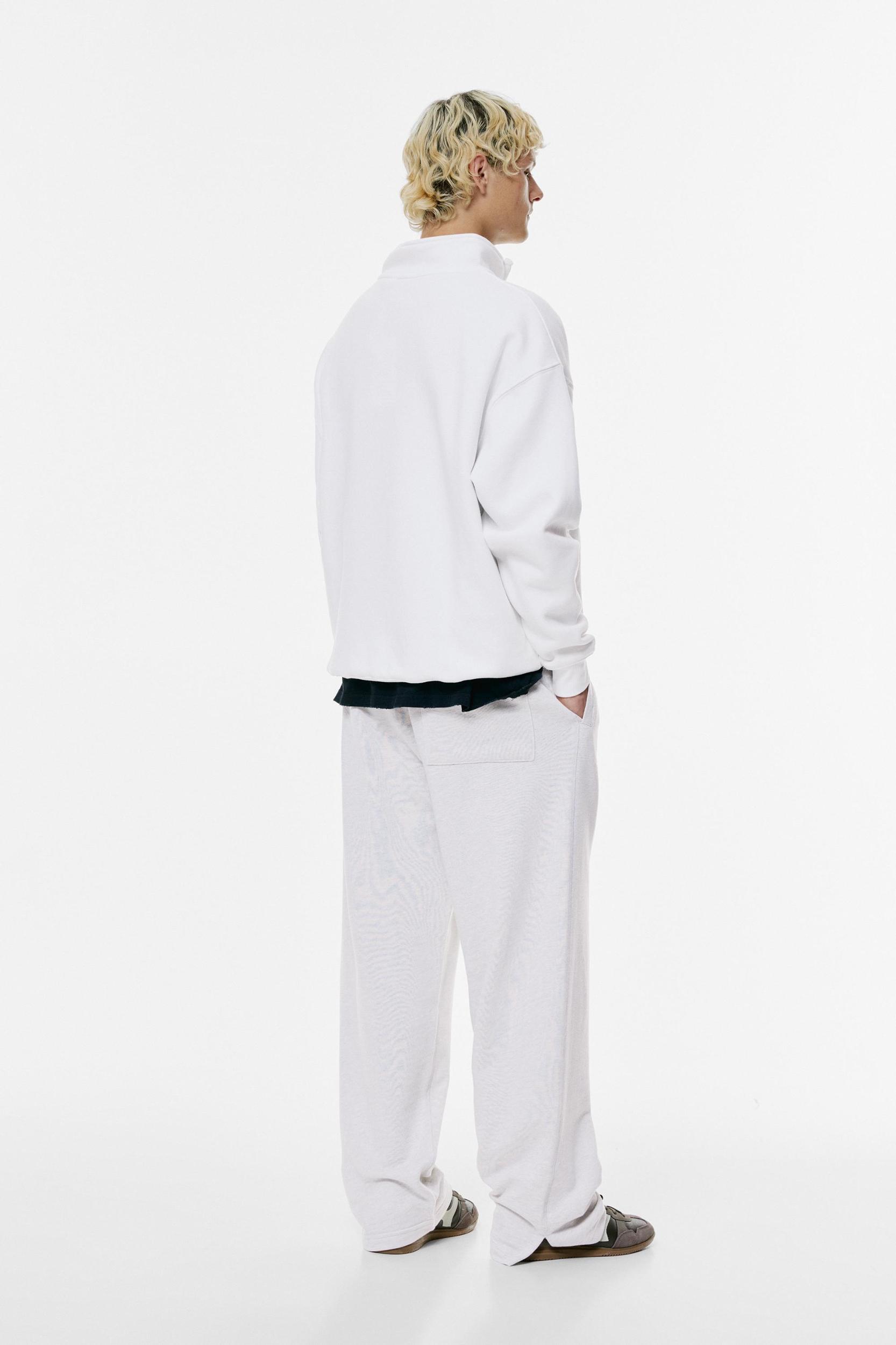 Jogger sweatpants with slits Product Image