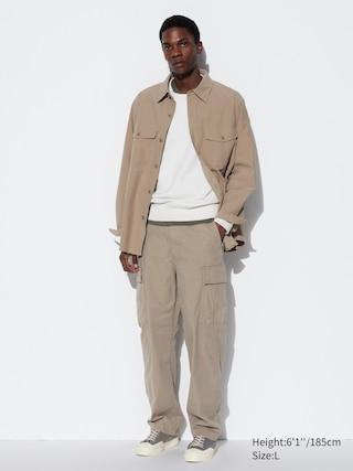 Cargo Pants Beige Small UNIQLO US Product Image