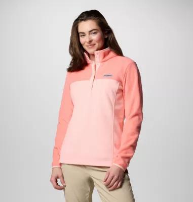 Columbia Womens Benton Springs Half Snap Pullover Fleece II- Product Image