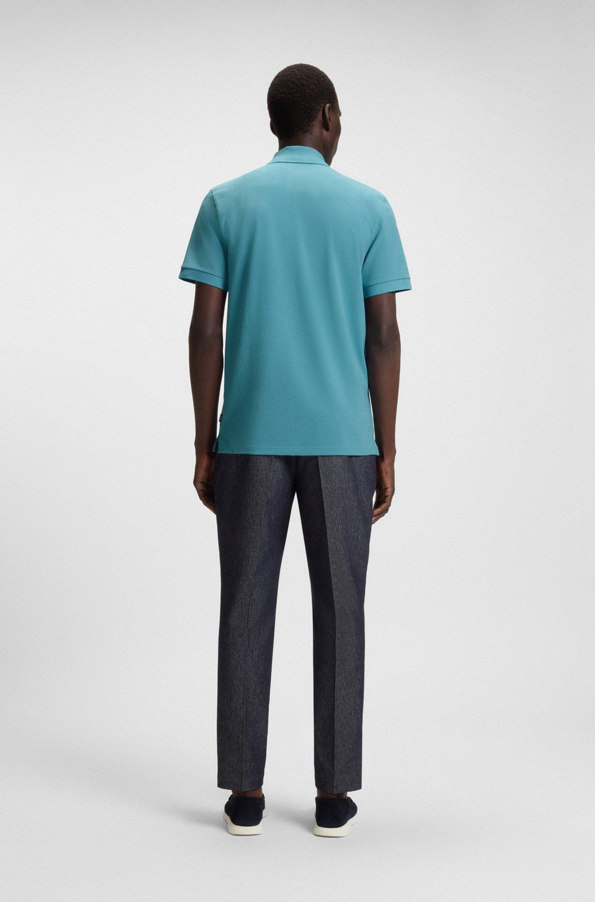 Pallas polo shirt in cotton piqué with logo details Product Image