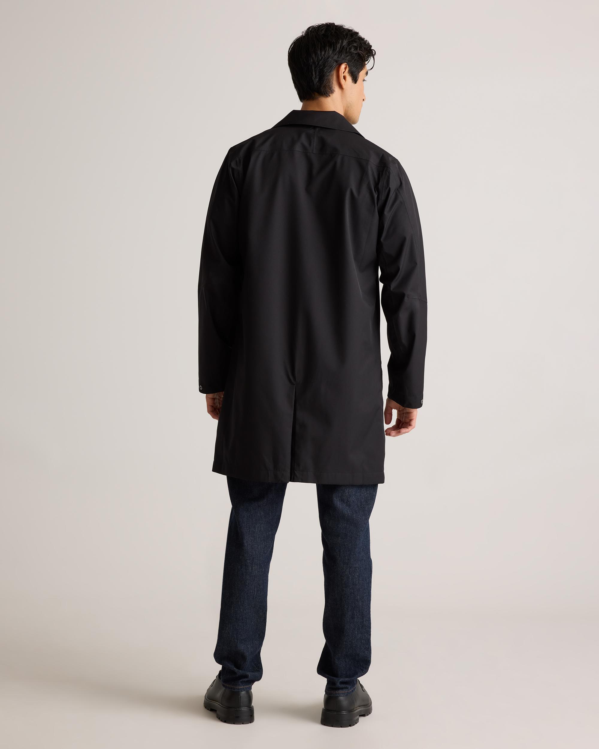 Quince | Men's Weatherproof Long Rain Jacket Polyester/Recycled Polyester Blend Product Image
