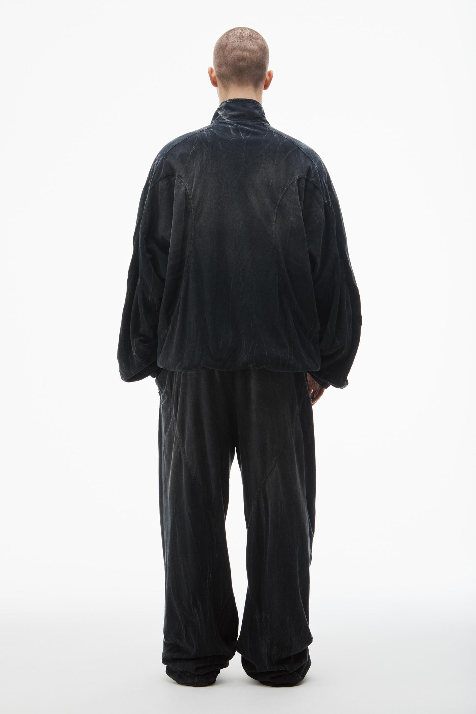 Unisex Creased Print Track Jacket Product Image