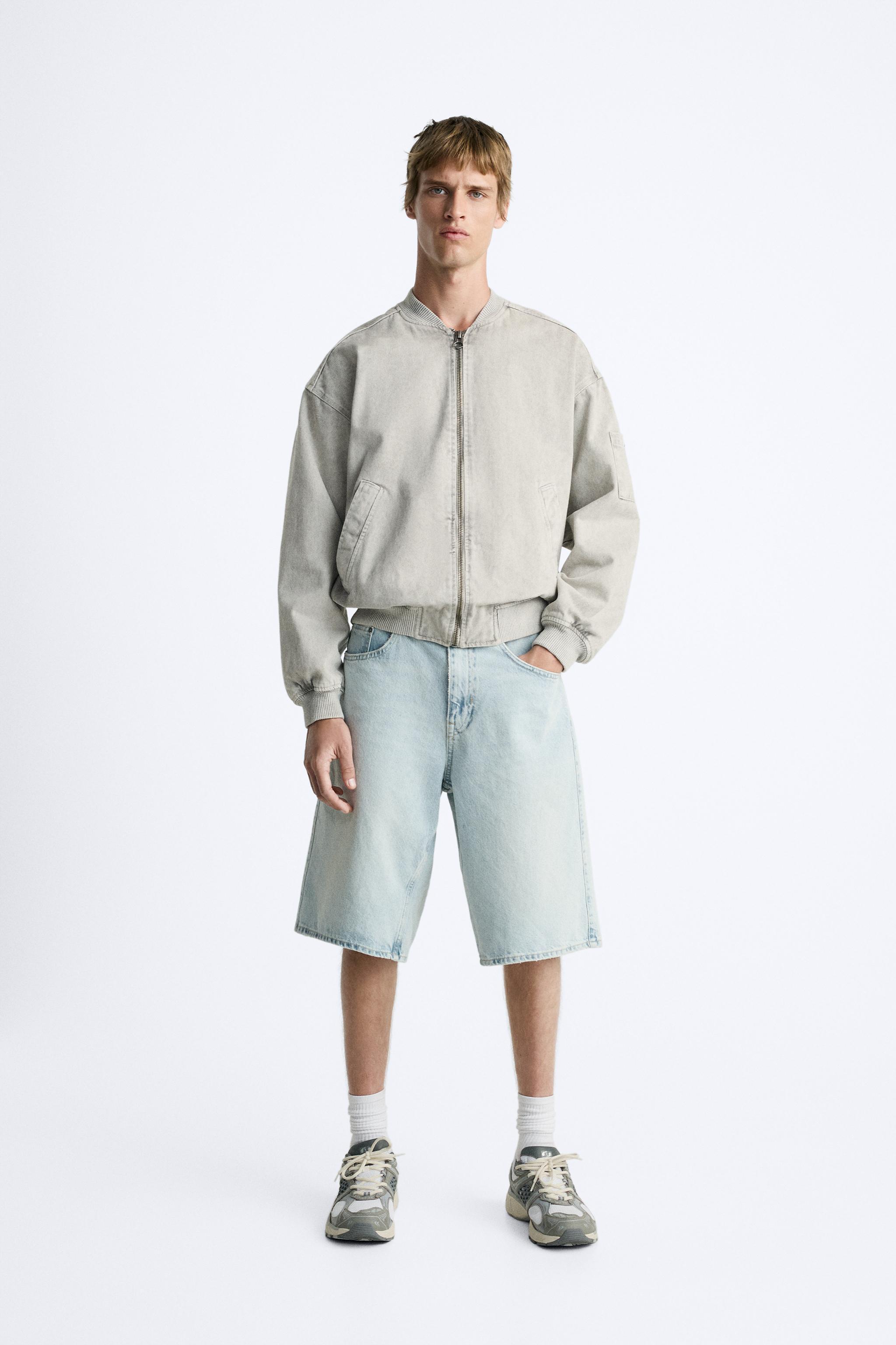 COTTON BOMBER JACKET Product Image