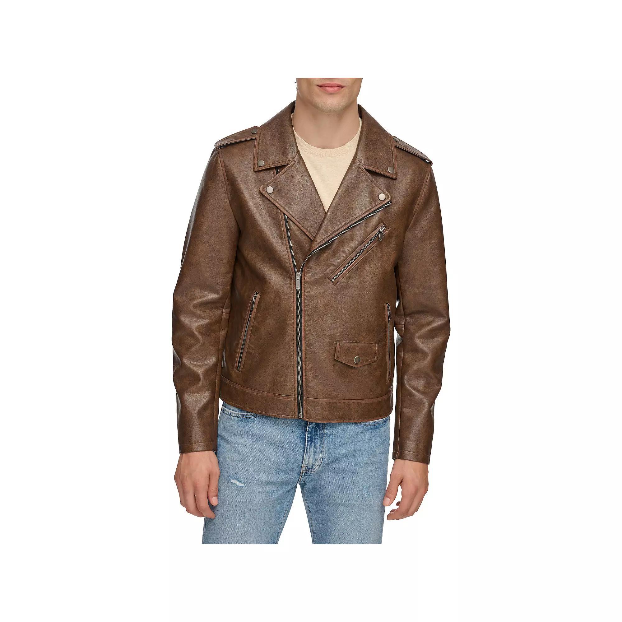 Men's Levi's® Faux Leather Moto Jacket,  Product Image