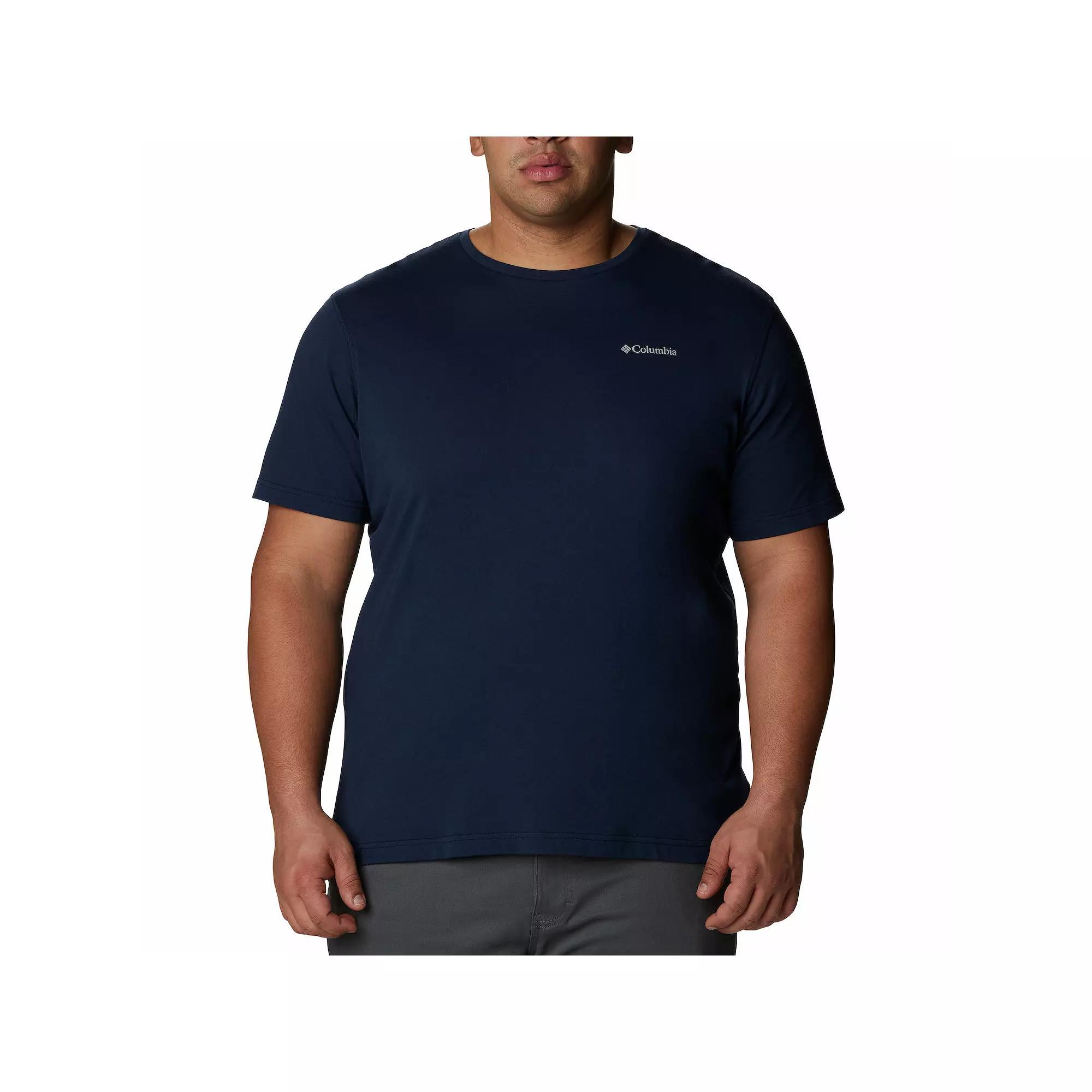 Big & Tall Columbia Thistletown Hills Omni-Wick Performance Tee, Men's,  Product Image